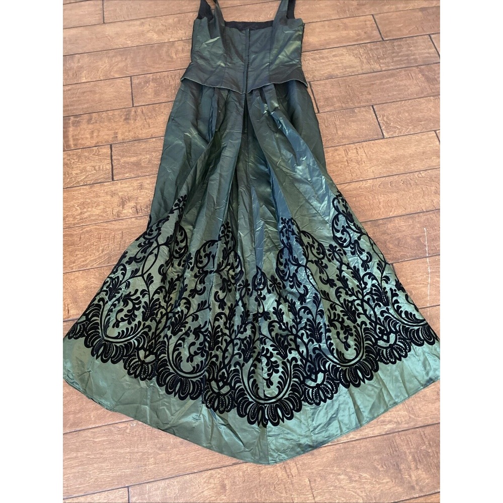 Scott McClintock Millenium 2000 Formal Prom Dress Y2K Vintage Evening Gown Party - Picture 12 of 15